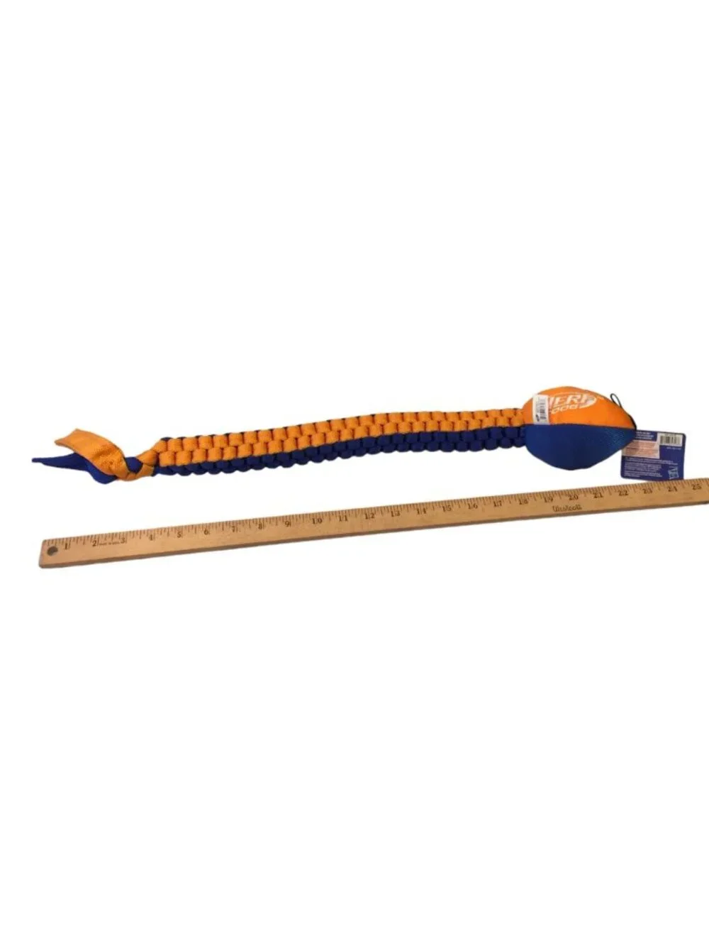 NERF Dog Blue Orange Squeak 24